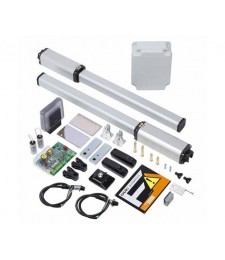 FAAC LEADER KIT - AUTOMAZIONE CANCELLO 2 BATTENTI MAX 1,8M PER ANTA 230V MOTORE 402 CBC - 105633445