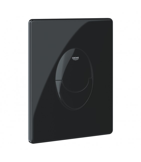GROHE - PULSANTE TONDO DOPPI COMANDO NERO LUCIDO SKATE AIR - 38505KV0