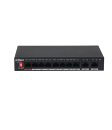 DAHUA - SWITCH DESKTOP NON GESTITO A 10 PORTE CON POE A 8 PORTE - PFS3010-8ET-96