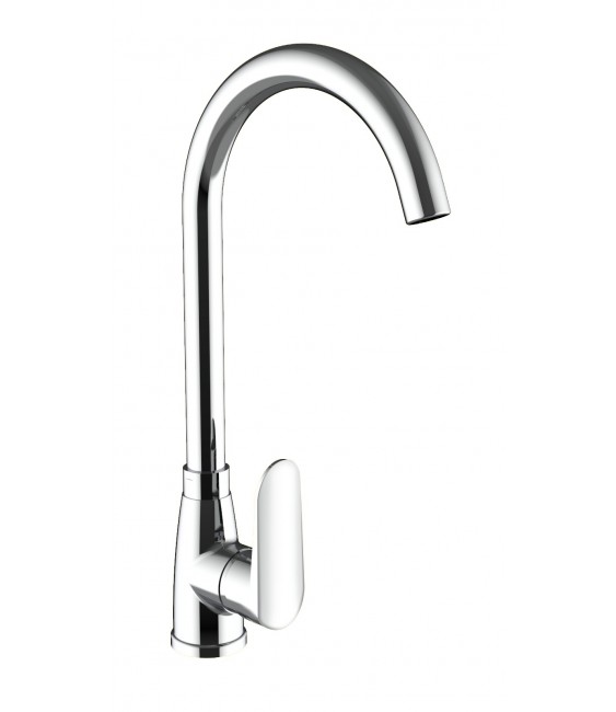 IDROBLOK - EGO LAVELLO MONOFORO TONDA FLEX (SERIE HANS LEBEL) - 03571201 C03