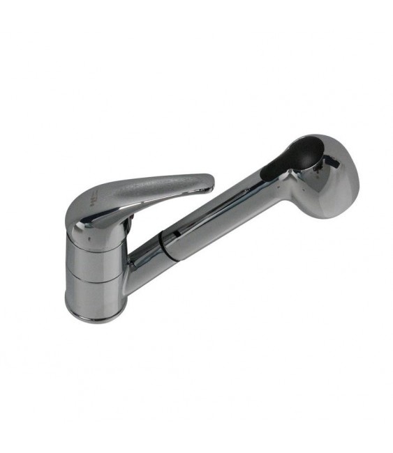 IDROBLOK - MISCELATORE LAVELLO C/DOCCETTA ESTRAIBILE REX (SERIE HANS LEBEL) - 03480014 C03