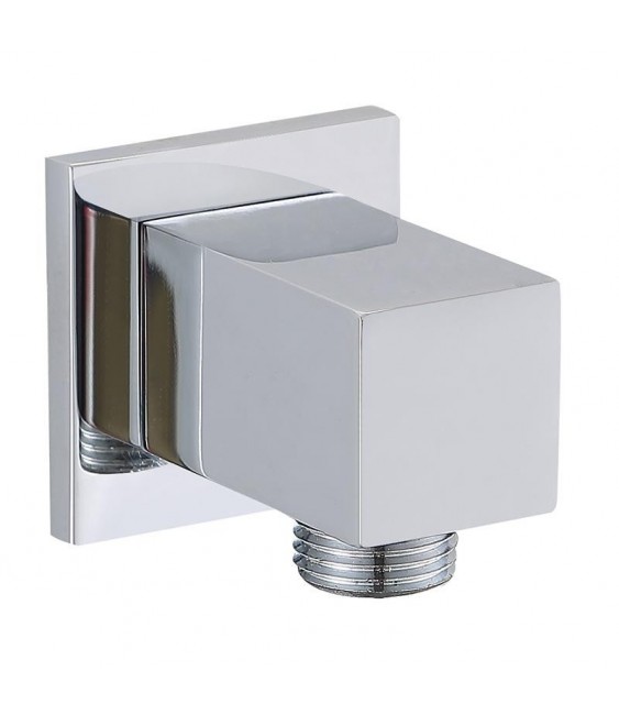 IDROBLOK - CURVA PER SALISCENDI CROMATA MINIMAL QUADRA 25X25 - 05055070