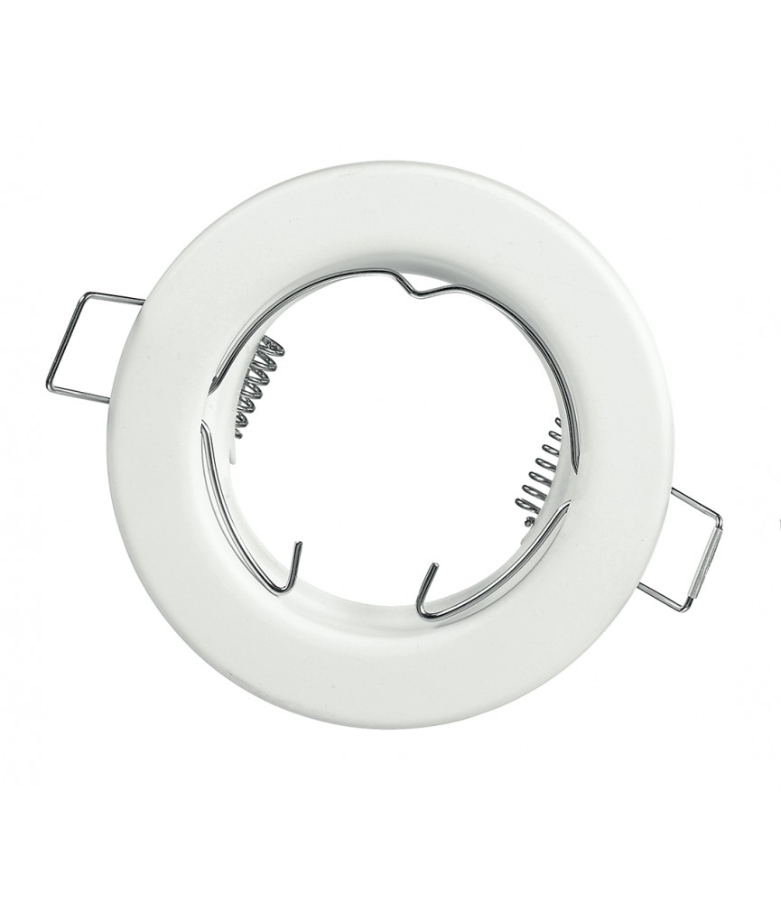 INTEC - STRUTTURA INCASSO GU10 REFLEX BIANCA 8CM - INC-REFLEX-SF1 BCO