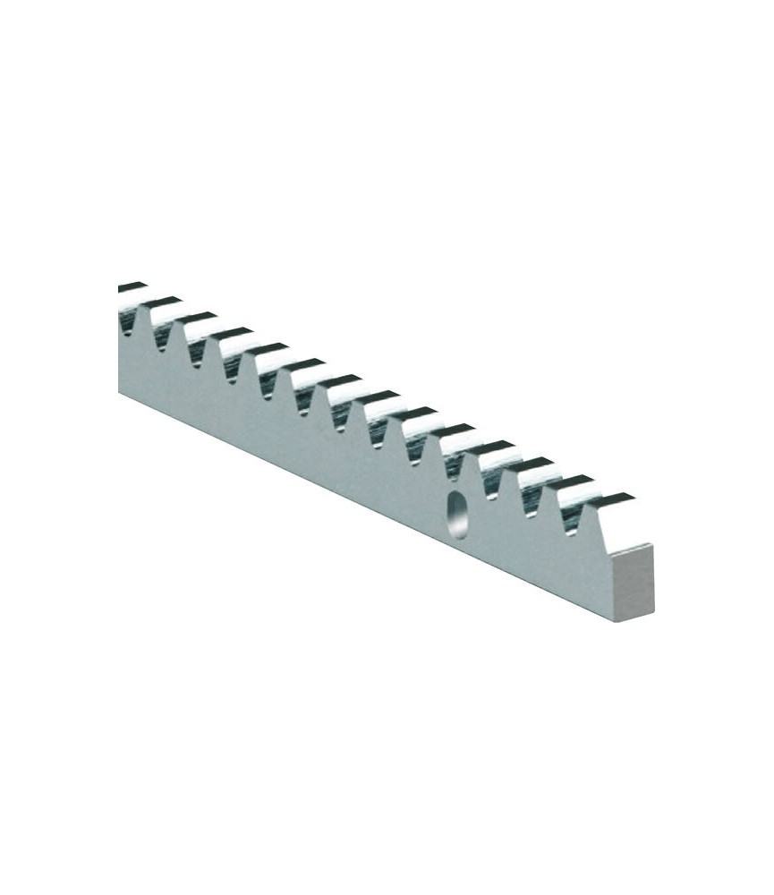 COMUNELLO 262 - CREMAGLIERA RETTANGOLARE CON FORI ZINCATA 30x12x1000