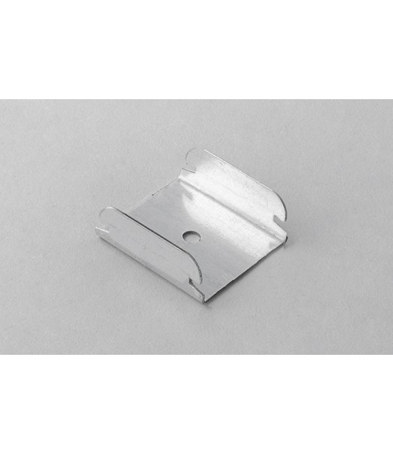 AKIFIX - AGGANCIO A SCATTO C/FORO DI 6MM PER PROFILO DA 47/48/49/50 SP 0,8MM 100 PZ - NAMCP02005