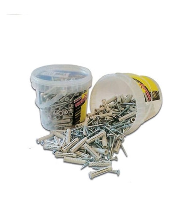 NOBEX - TASSELLI CON VITI 6X30 TSP 4,5X40 PER MURO IN SECCHIELLO 150 PZ- 174094