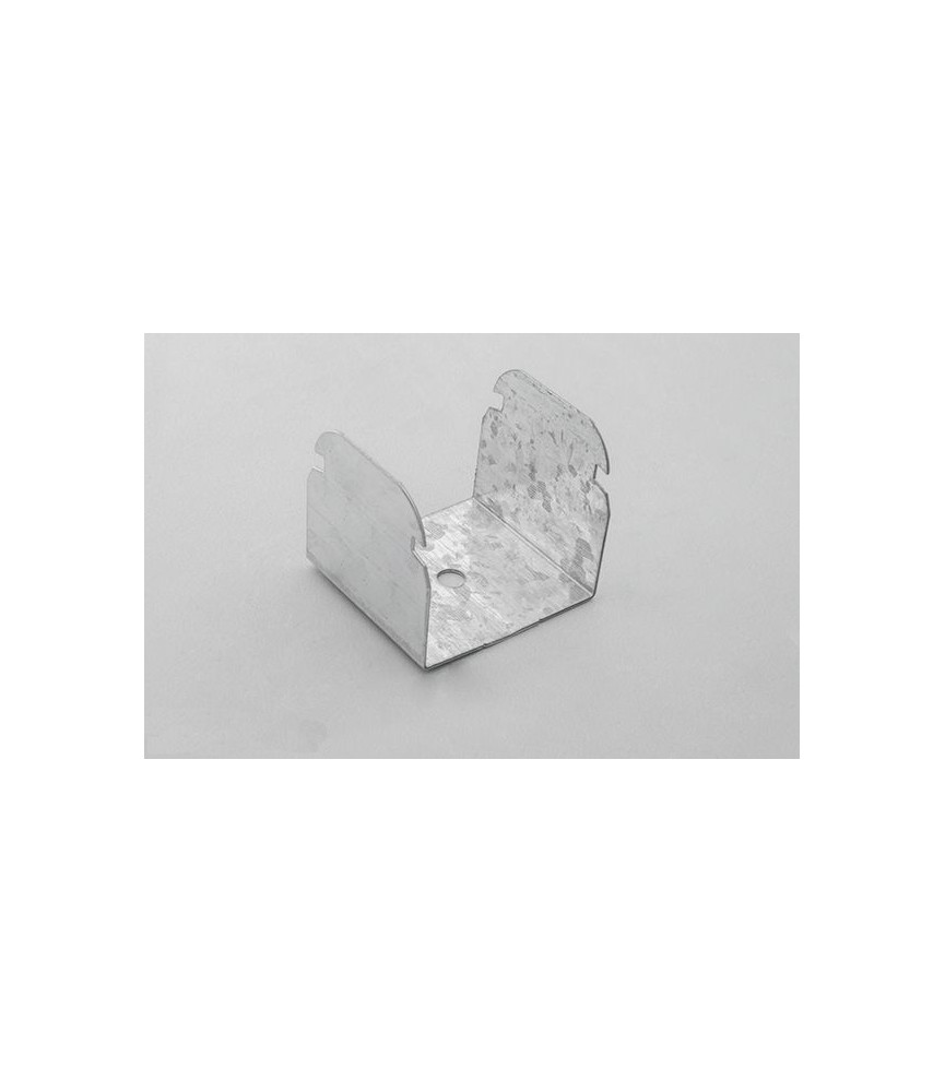 AKIFIX - CAVALIERE PER DOPPIA ORDITURA A INCROCIO PER PROFILO DA SOFFITTO 27/50 - BORDI ARROTONDATI 100 PZ - NAMCSU08005