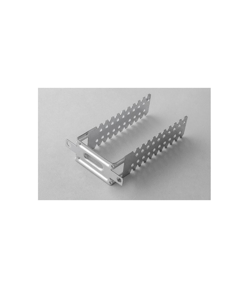 AKIFIX - STAFFA UNIVERSALE DA 12CM PER PROFILO DA 50MM 100 PZ- NAMCP01004