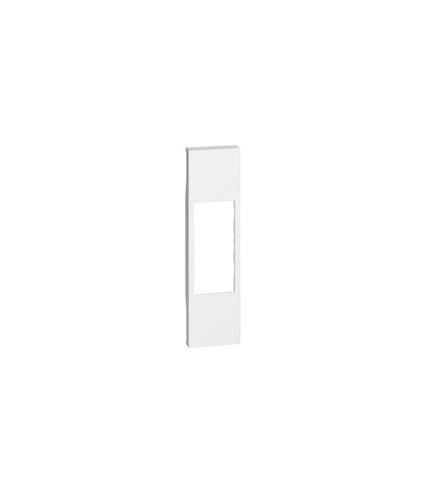 BTICINO - LIVING NOW COVER PER CONNETTORI RJ11 - RJ45, A/V E LAMPADA DI SICUREZZA BIANCO - KW07