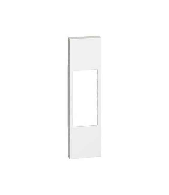 BTICINO - LIVING NOW COVER PER CONNETTORI RJ11 - RJ45, A/V E LAMPADA DI SICUREZZA BIANCO - KW07