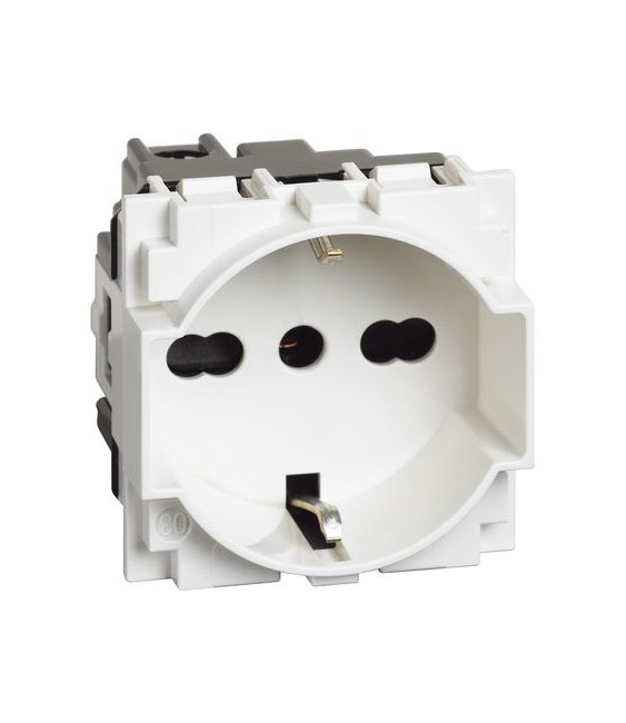 BTICINO - PRESA UNEL E BIPASSO 10/16A BIANCO - KW4140A16