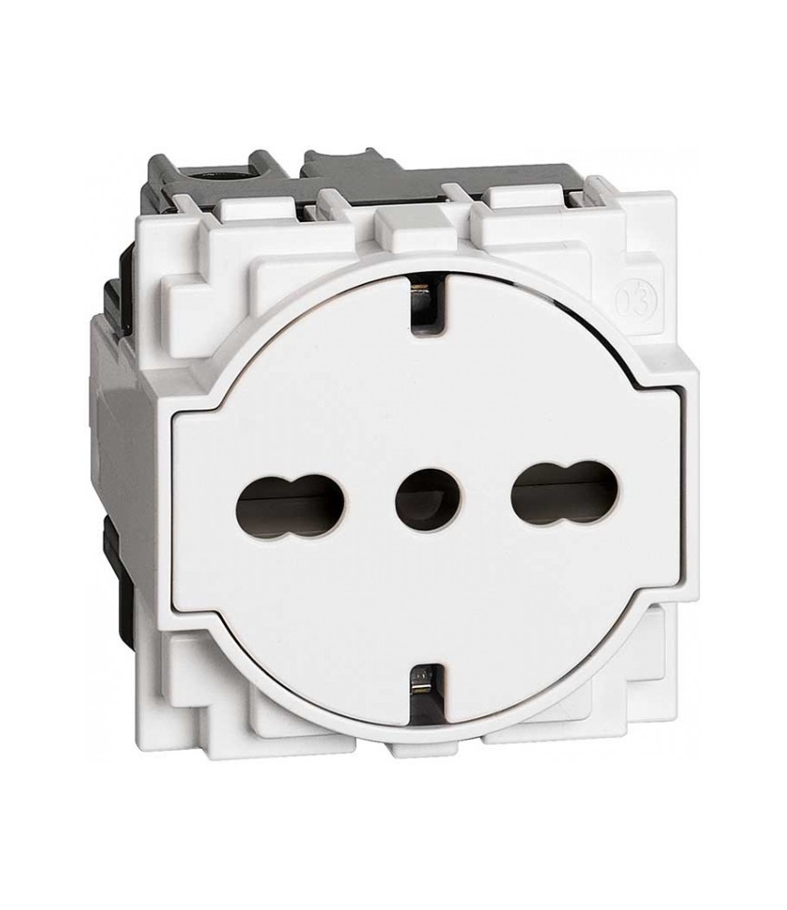 BTICINO - LIVING NOW PRESA FLAT 16A BIANCO - KW4140A16F