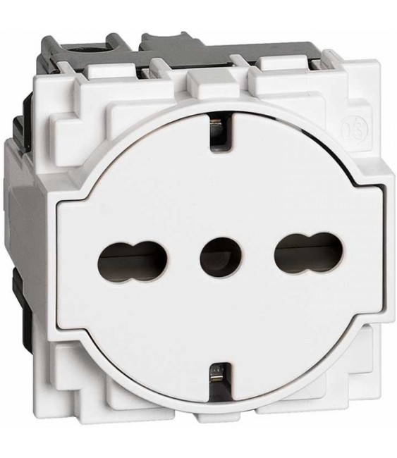 BTICINO - LIVING NOW PRESA FLAT 16A BIANCO - KW4140A16F