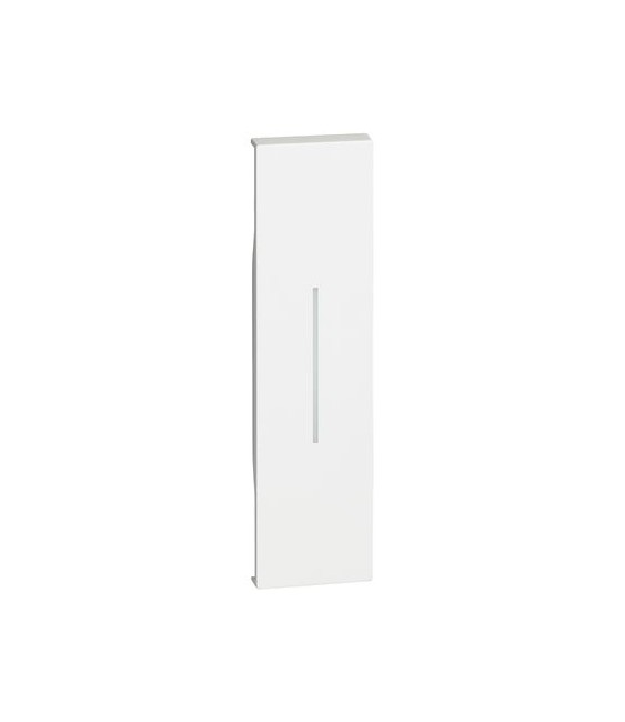 BTICINO - LIVING NOW COVER FALSO POLO ILLUMINATO 1M BIANCO - KW01