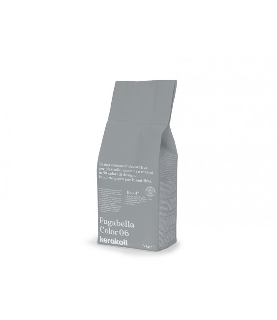 KERAKOLL - FUGABELLA 06 KK6 RESINA-CEMENTO DECORATIVA PER PIASTRELLE 3 KG