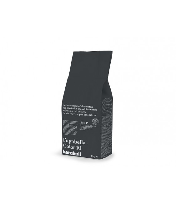 KERAKOLL - FUGABELLA 10 KK10 RESINA-CEMENTO DECORATIVA PER PIASTRELLE 3 KG