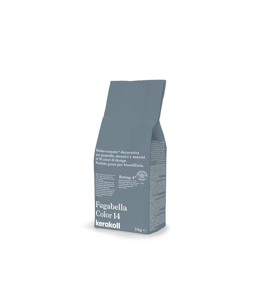 KERAKOLL - FUGABELLA 14 KK27 RESINA-CEMENTO DECORATIVA PER PIASTRELLE 3 KG