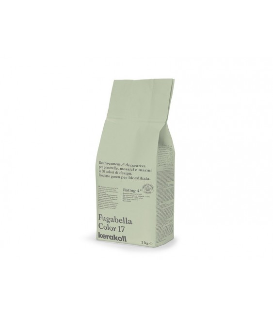 KERAKOLL - FUGABELLA 17 KK55 RESINA-CEMENTO DECORATIVA PER PIASTRELLE 3 KG