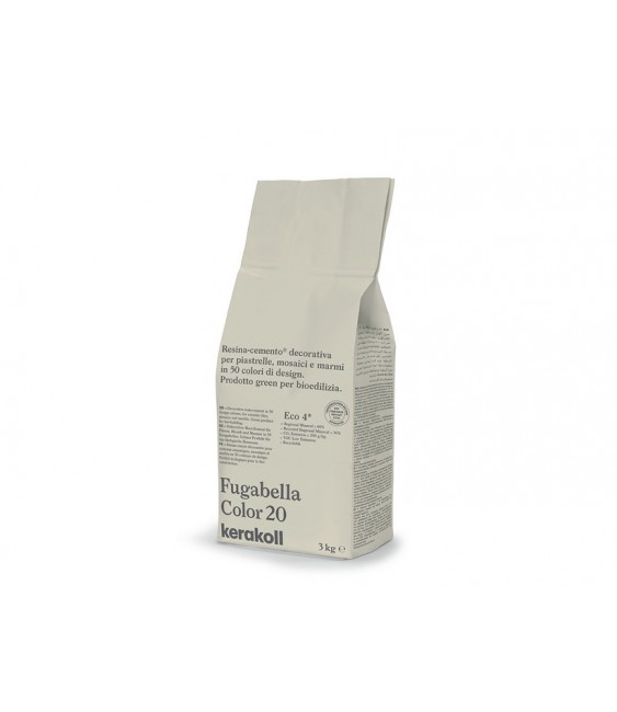 KERAKOLL - FUGABELLA 20 KK76 RESINA-CEMENTO DECORATIVA PER PIASTRELLE 3 KG
