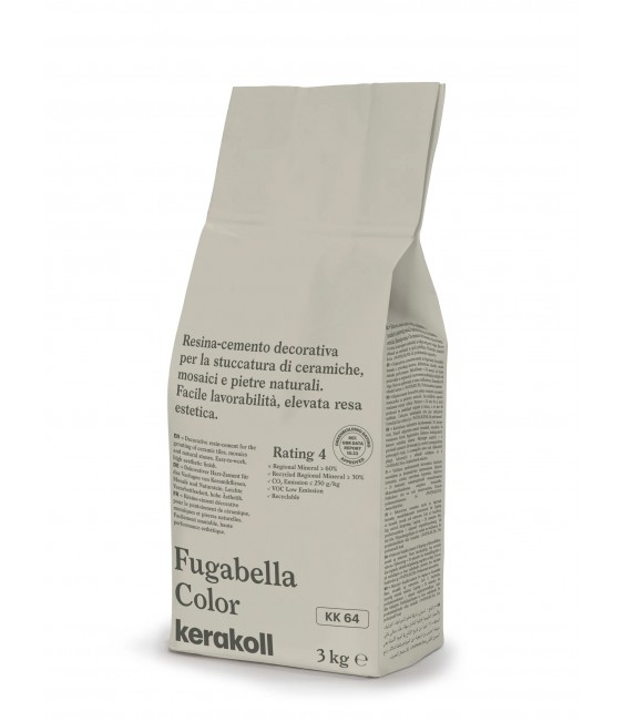 KERAKOLL - FUGABELLA KK64 RESINA-CEMENTO DECORATIVA PER PIASTRELLE 3 KG