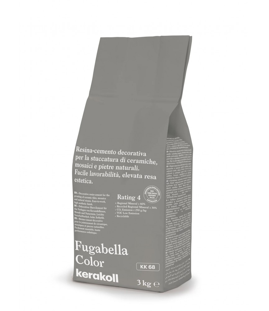 KERAKOLL - FUGABELLA KK68 RESINA-CEMENTO DECORATIVA PER PIASTRELLE 3 KG
